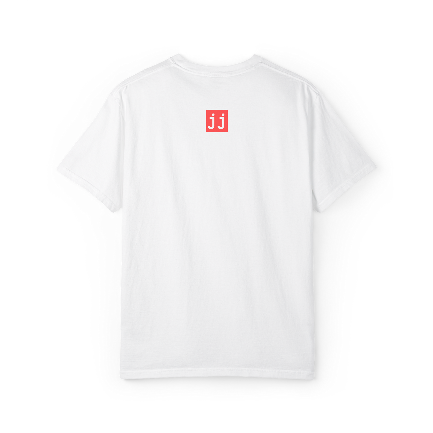 T-shirt with 'Let's Double Click Into That' on the front in large black text. Corporate, business, funny, humor. 