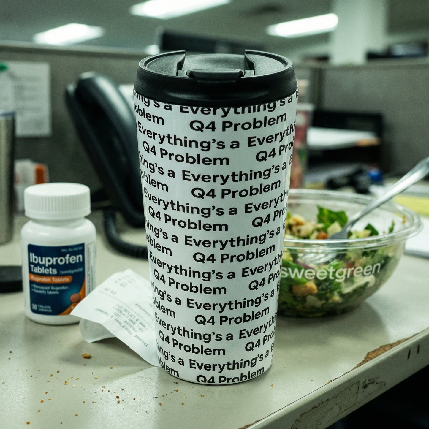 Extra Q4 Panic Jitters | 15oz Tumbler